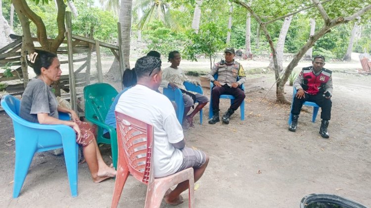 Kegiatan Patroli K2YD Polsek Rote Barat, Upaya Ciptakan Kamtibmas Tetap Kondusif