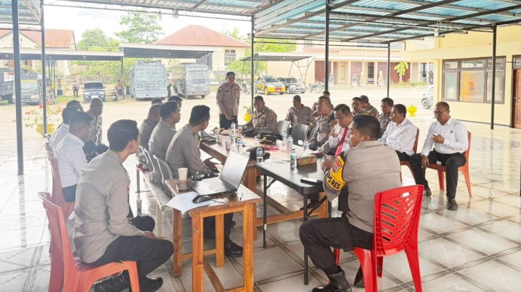 Kapolres Gelar Coffee Morning Bersama PJU, Upaya  Jaga Solidaritas Dalam Pelaksanaan Tugas
