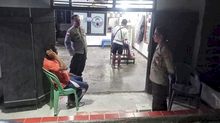 Patroli KRYD Polsek Rote Barat Daya Pada Malam Hari, Langkah Proaktif Jamin Kenyamanan Masyarakat