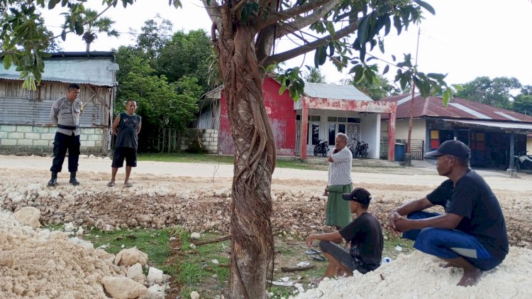 Polsek Rote Barat Laut Tingkatkan K2YD Jamin Keamanan Warga