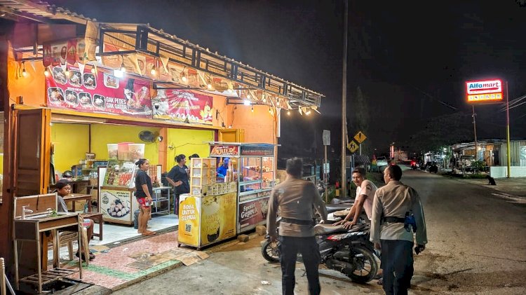 Patroli Preventif Polsek Lobalain, Upaya Jaga Kamtibmas Tetap Kondusif