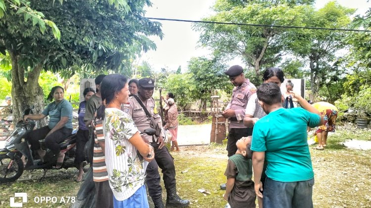 Polsek Rote Selatan Gencarkan Patroli Dialogis, Upaya Untuk Jaga Kamtibmas Tetap Kondusif