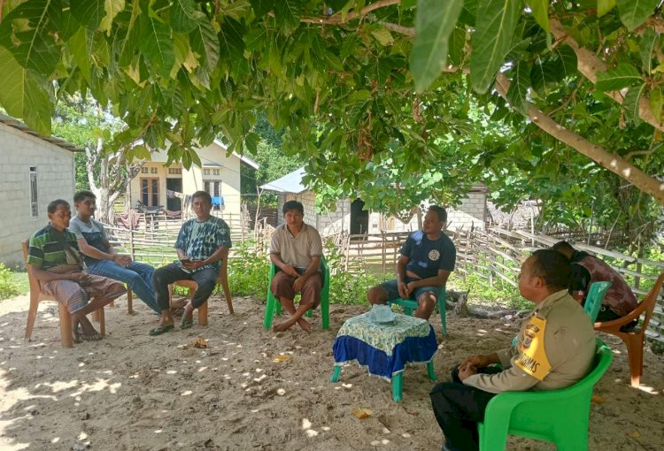 Bhabinkamtibmas Polsek Rote Timur Tingkatkan Kegiatan Preemtif Jaga Kemitraan Dengan Warga Binaan