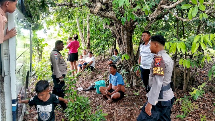 Polsek Rote Selatan Gelar K2YD, Pastikan Keamanan dan Kenyamanan Masyarakat