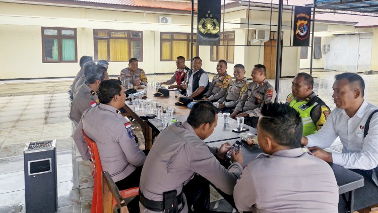 Coffee Morning Kapolres Rote Ndao Bersama PJU