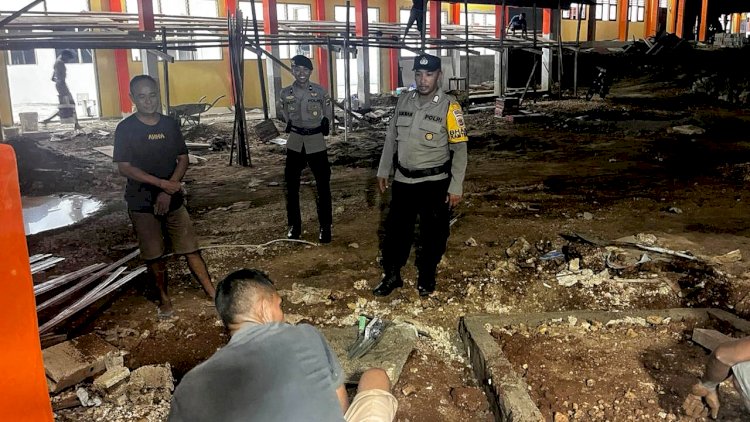 Patroli Malam Polsek Rote Barat Laut ,Langkah Efektif Tekan Gangguan Keamanan