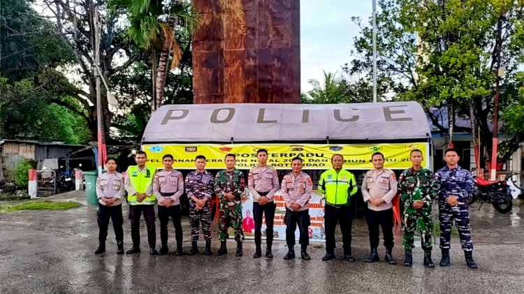 Pos Pam Terpadu Operasi Lilin Turangga 2025, Memastikan Keamanan dan Kenyamanan Masyarakat