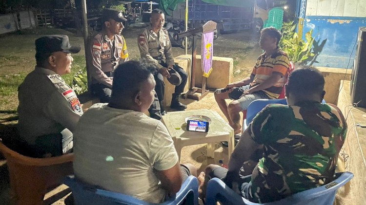 Patroli Preventif Personel Polsek Rote Tengah Jaga Kamtibmas Tetap Kondusif