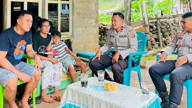Patroli Dialogis Polsek Rote Barat Untuk Jamin Kenyamanan Masyarakat