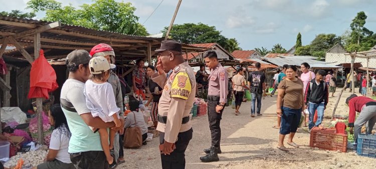 Kegiatan Preventif Personel Polsek Rote Selatan Jamin Rasa Aman Bagi Masyarakat