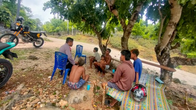 Bhabinkamtibmas Polsek Pantaibaru Tingkatkan Upaya Preemtif Jaga Kemitraan Dengan Warga Binaan