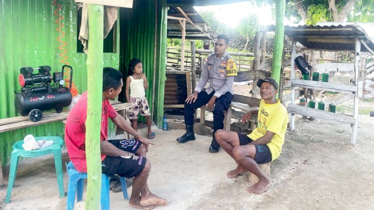 Kapolres Rote Ndao: Bhabinkamtibmas Jadi Garda Terdepan Pemeliharaan Kamtibmas