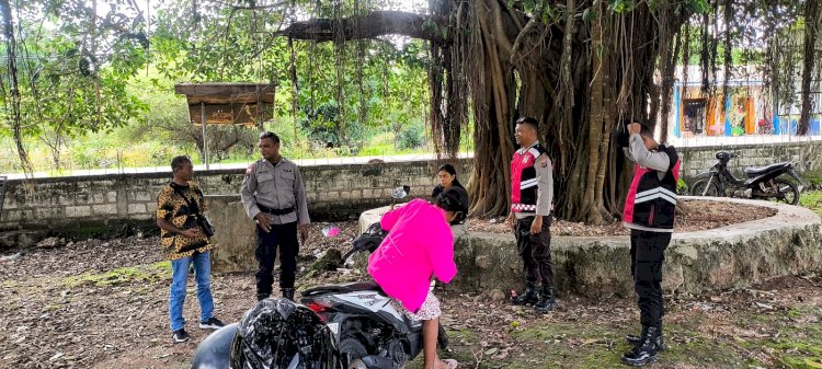 Polsek Rote Tengah Gelar Patroli Dialogis Jamin Keamanan Masyarakat