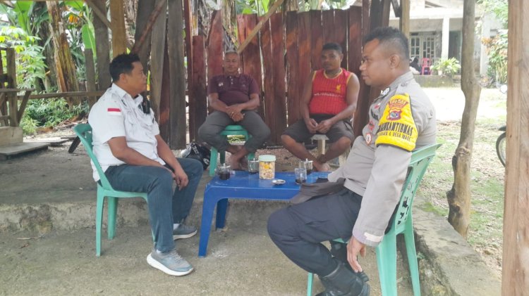 Polsek Rote Selatan Intensifkan Patroli Dialogis dan Sambang Bersama Masyarakat