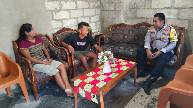 Kapolsek Pantaibaru : Kegiatan Sambang Bhabinkamtibmas Untuk Dengar Keluhan Warga Binaan