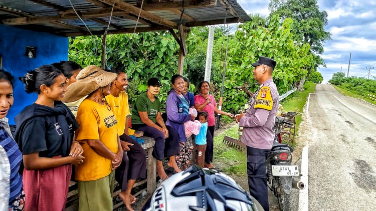 Kegiatan Sambang Bhabinkamtibmas Bersama Warga Binaan