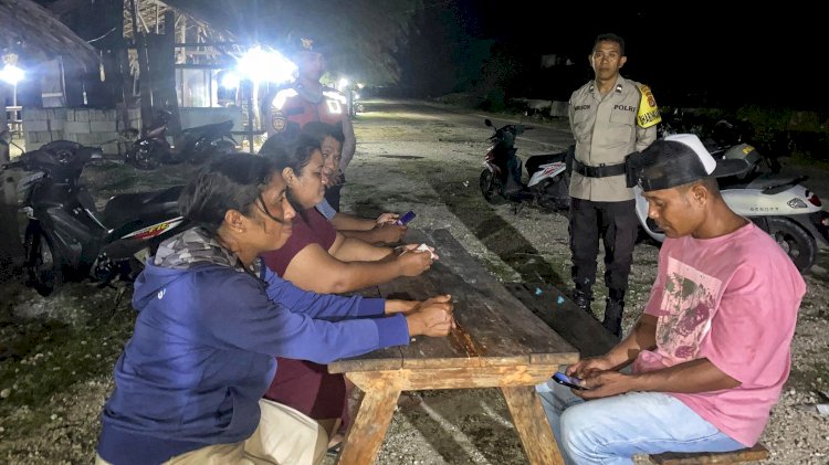 Patroli K2YD Polsek Rote Tengah, Hadirkan Rasa Aman Bagi Masyarakat