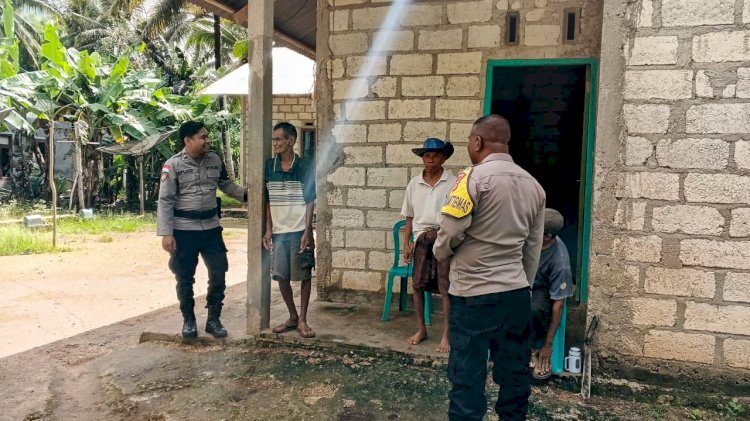 Polsek Rote Selatan Tingkatkan Patroli Dialogis Cegah Dini Gangguan Keamanan