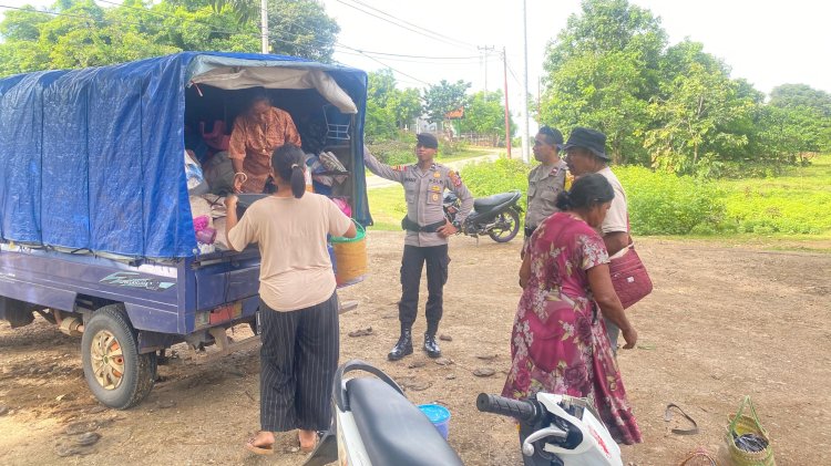 Patroli Dialogis Polsek Rote Tengah, Pastikan Masyarakat Merasa Aman