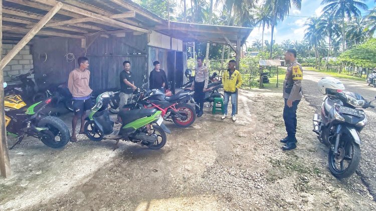 Patroli Preventif Polsek Rote Selatan, Tingkatkan Edukasi Bagi Masyarakat Jaga Keamanan Lingkungan