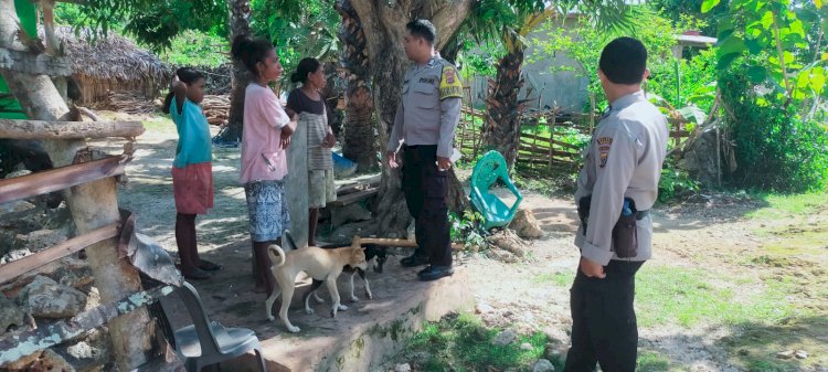 Melalui Kegiatan Patroli, Personel Polsek RBL Wujudkan Rasa Aman Bagi Masyarakat