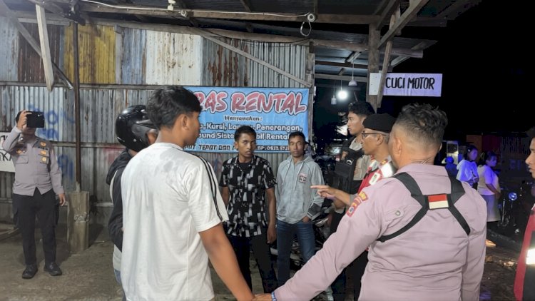 Patroli Ronda Presisi Satuan Samapta Polres Rote Ndao, Upaya Cegah Dini  Gangguan Keamanan