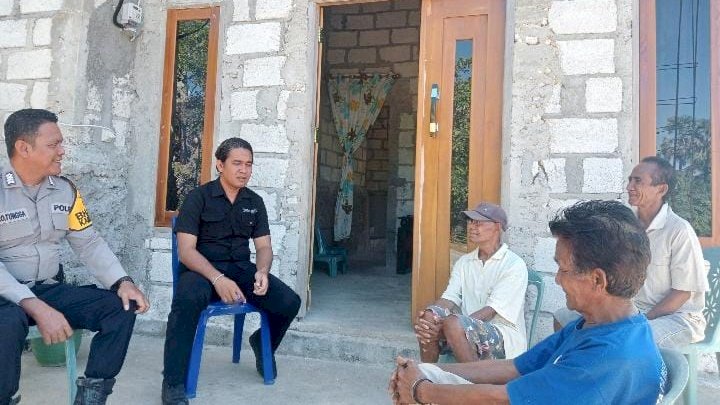 Patroli Dialogis Polsek Rote Barat Laut, Pantau Aktifitas Masyarakat dan Cegah Tindak Pidana