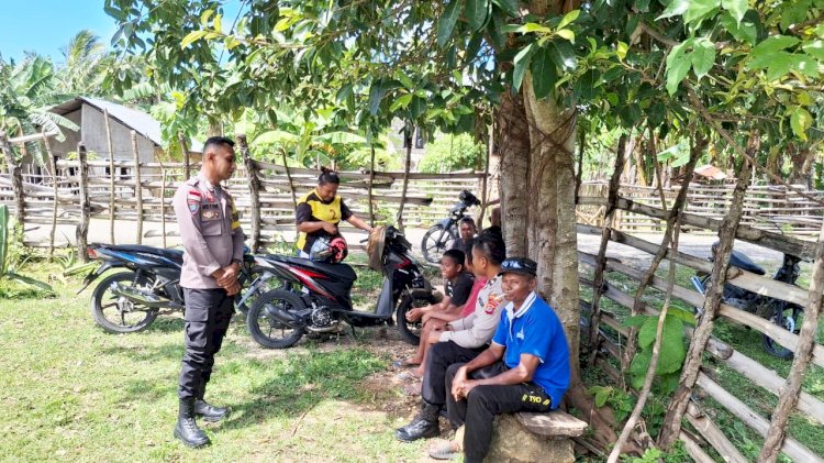 Kegiatan Preventif Personel Polsek Rote Tengah Jaga Kenyamanan Masyarakat