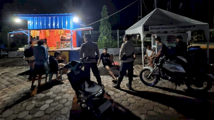 Patroli Ronda Presisi Polsek Lobalain, Upaya Untuk Cegah Gangguan Keamanan