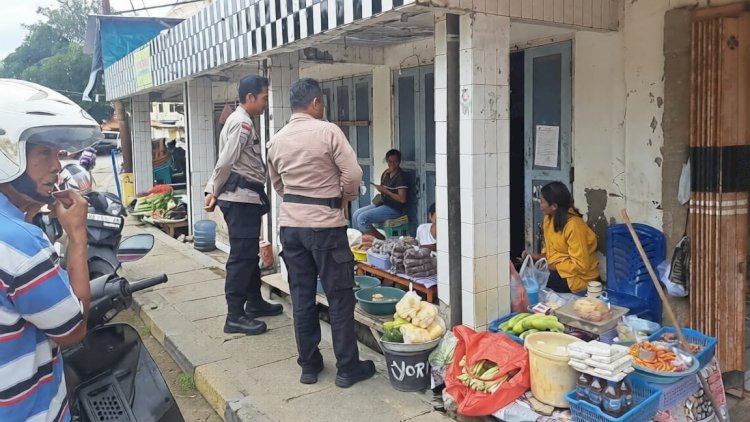 Patroli Dialogis Personel Polsek Lobalain, Jamin Kenyamanan Masyarakat