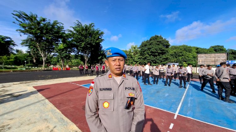 Jaga Integritas, Propam Polres Rote Ndao Lakukan Gartiplin Secara Rutin