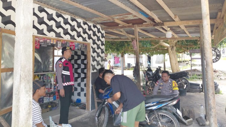 Polsek Rote Selatan Gelar Patroli Dialogis Untuk Meningkatkan Keamanan