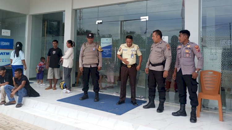 Jaga Kamtibmas Tetap Kondusif, Polsek Rote Barat Laut Tingkatkan Patroli Dialogis