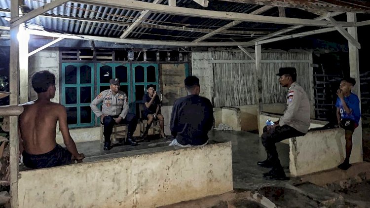 Patroli Ronda Presisi Polsek Rote Tengah, Langkah Preventif Gangguan Keamanan