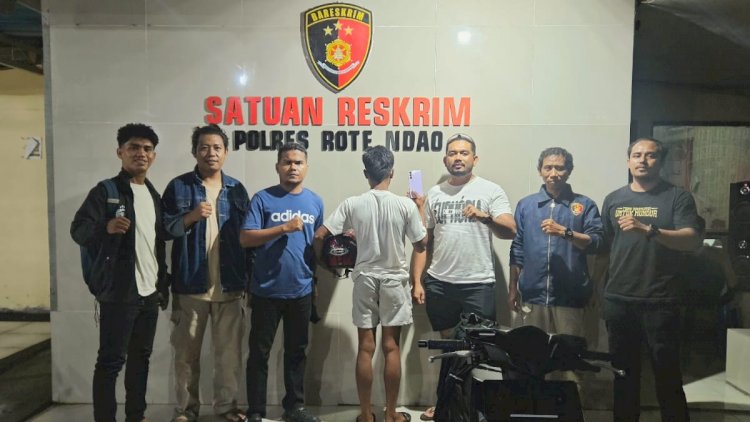 Polres Rote Ndao Berhasil Meringkus Terduga Pelaku Percobaan Pencurian  di Oetutulu