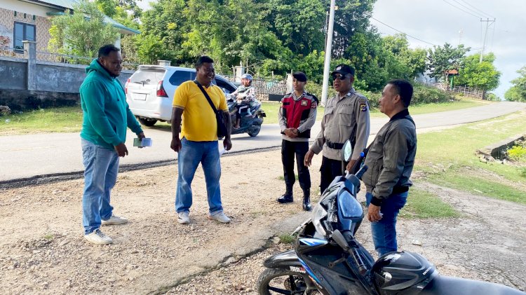 K2YD Polsek Rote Tengah Cegah Potensi Tindak Pidana