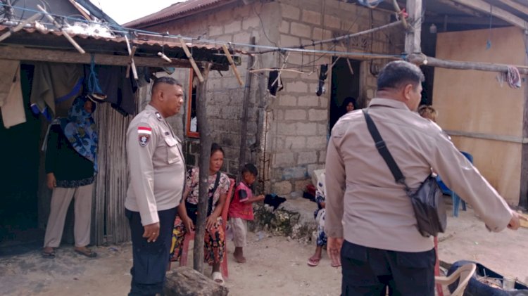 K2YD Polsek Rote Timur Cipta Kondisi Untuk Jamin Kenyamanan Warga