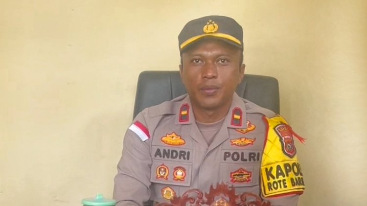 Kapolsek Rote Barat Laut : YF Telah Dilakukan Penahanan Atas Tindak Pidana Percobaan Pencurian Dengan Kekerasan