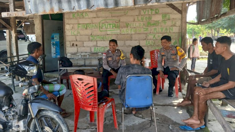 Patroli KRYD  Polsek Rote Barat Daya Tingkatkan Kenyamanan Masyarakat