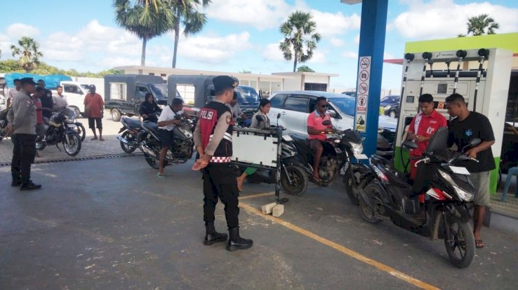 Polsek Rote Barat Lakukan Patroli Preventif Gangguan Keamanan, Pastikan Kenyamanan Masyarakat