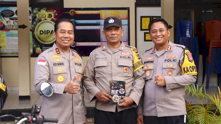 Bertemu Kapolda NTT, Memacu Bripka Sumantri Untuk Terus Bekerja Maksimal