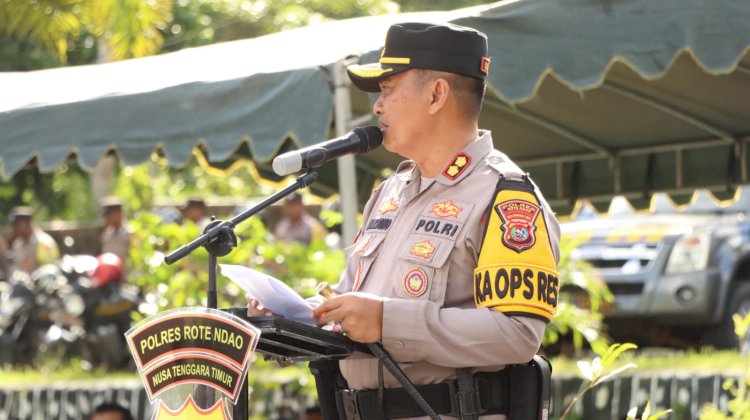 Kapolres Rote Ndao : Dalam Melaksanakan Pelayanan Kamtibmas Bagi Masyarakat Kita Terus Berbenah Untuk Menjadi Lebih Baik