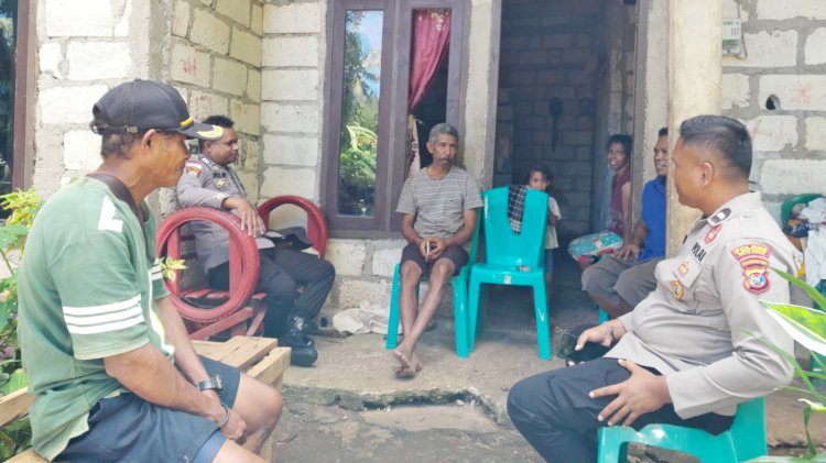 Untuk Mewujudkan Rasa Aman Bagi Masyarakat, Personel Polsek Rote Selatan Melaksanakan K2YD