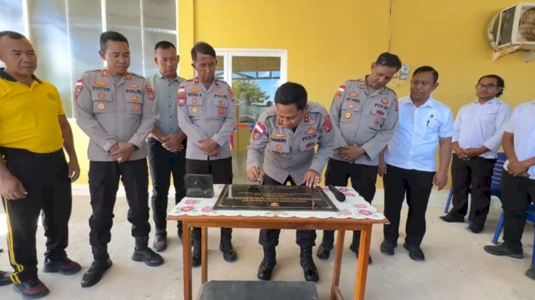 Kapolres Rote Ndao : Perbaikan Fasilitas dan Kenyamanan Kerja Tingkatkan Profesionalitas Pelaksanaan Tugas
