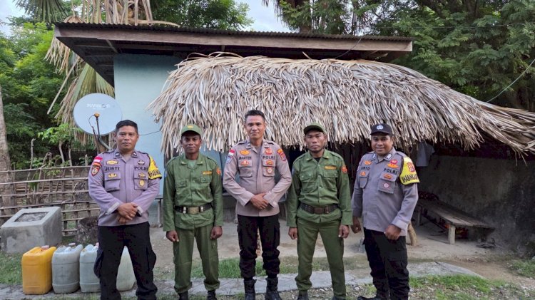 Polsek Pantaibaru Lakukan Monitoring Pos Kamling, Ciptakan Lingkungan Aman dan Nyaman
