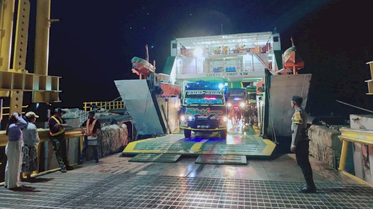 Polsek Pantaibaru Intensifkan Pengamanan di Pelabuhan Pantaibaru