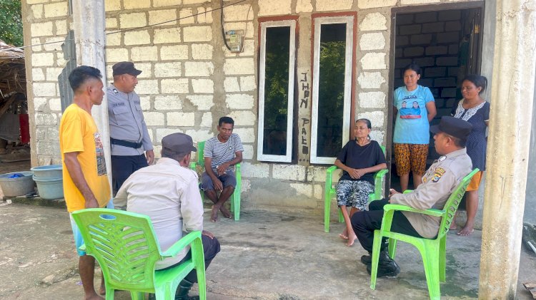 KRYD Polsek Rote Barat Daya, Bentuk Proaktif Polsek RBD Jaga Kamtibmas Tetap Kondusif