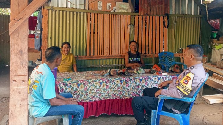 Kegiatan Preemtif Bhabinkamtibmas Polsek Rote Barat Daya, Wujud Polri Untuk Masyarakat