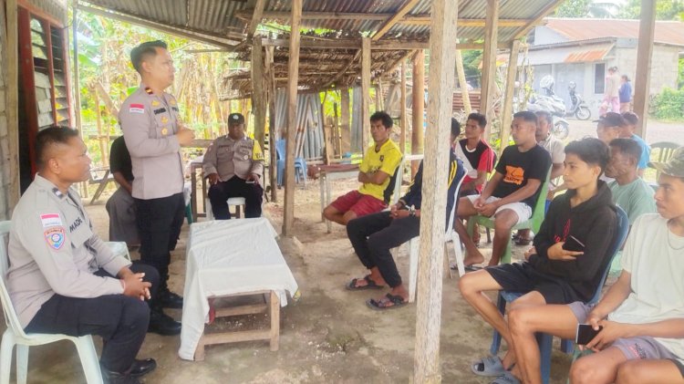 Polsek Rote Selatan Gelar Jumat Curhat, Dengar Langsung Keluhan Warga