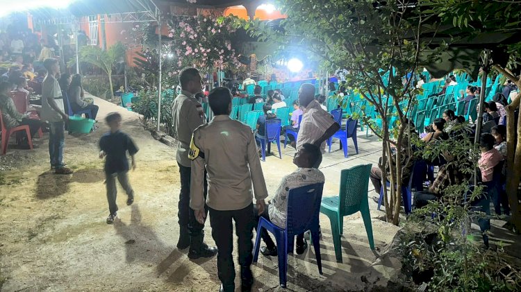Polsek Rote Tengah Gelar Patroli Malam, Antisipasi Gangguan Keamanan